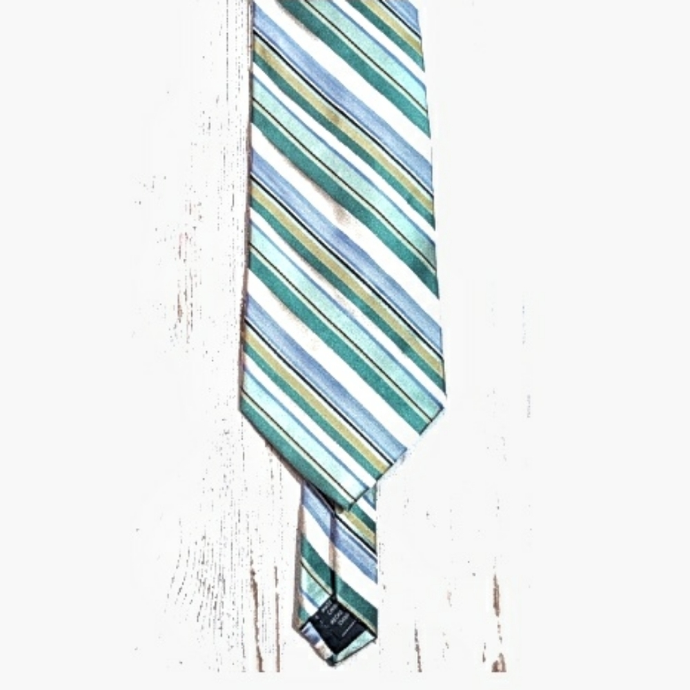Croft & Barrow striped silk men’s neck tie